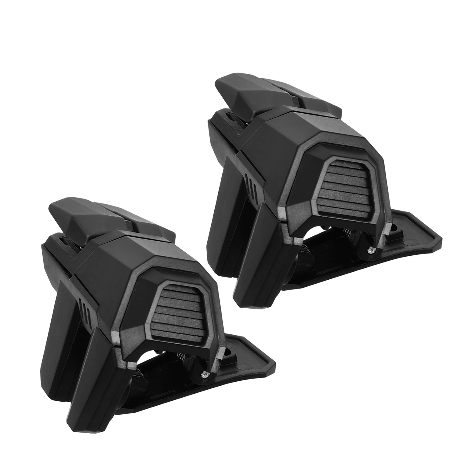 Gaming Trigger Phone - 1 คู่ ตัวควบคุมเกมมือถือ ปุ่มยิงปรับความไวได้ ตัวควบคุมเกมมือถือ ปุ่มกดนิ้วสำหรับเล่นเกม