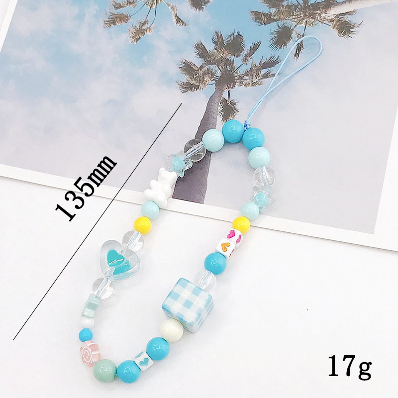 Phone Accessories Pictures - สายคล้องโทรศัพท์ลายผีเสื้อน่ารักแบบใหม่ พร้อมจี้โบว์ประดับมุก ป้องกันการสูญหาย สำหรับผู้หญิง สายคล้องเคสโทรศัพท์แบบเชือกประดับลูกปัด เครื่องประดับจี้ห้อย