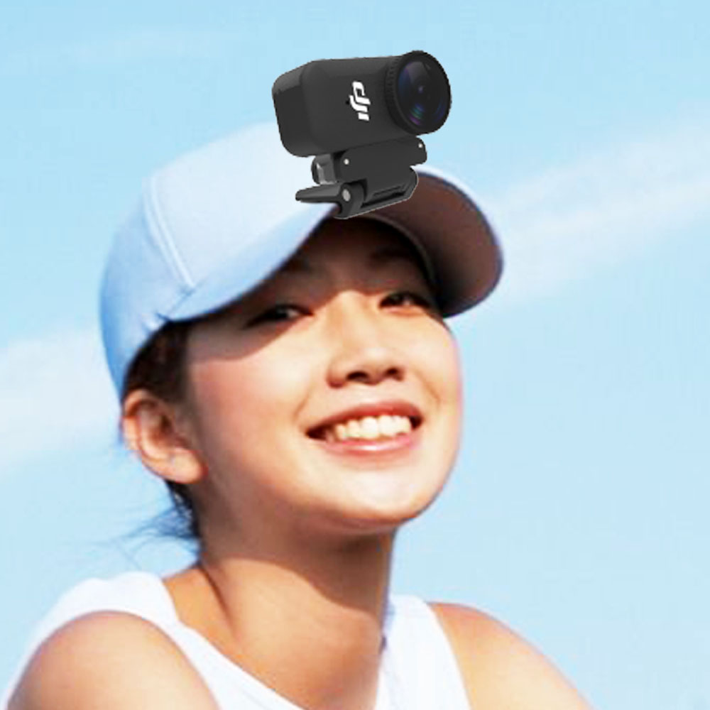 Lens Camera Clip - คลิปหนีบหมวกสำหรับกล้อง DJI Osmo Nano Action Thumb