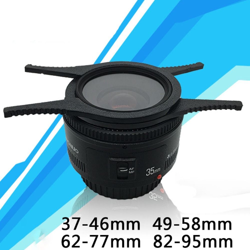 Lens Camera Clip - ชุดเครื่องมือถอดฟิลเตอร์เลนส์กล้องแบบพกพา 2 ชิ้น ทำจากพลาสติก ABS สำหรับฟิลเตอร์