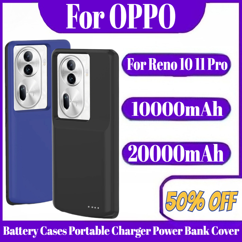 Portable Charger 20000Mah - เคสแบตสำรองสำหรับ OPPO Reno 10 11 Pro