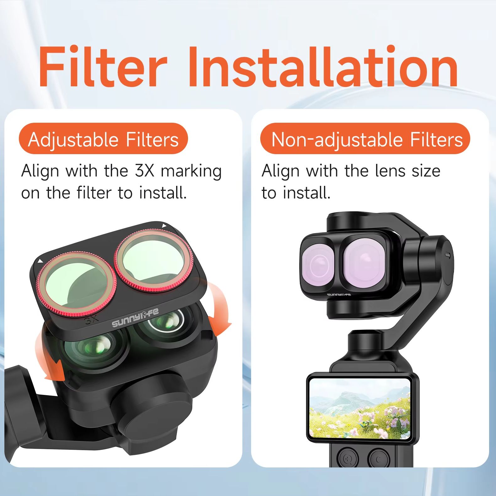 ชุดฟิลเตอร์เลนส์สำหรับกล้อง DJ - Lens Camera Clip บทวิจารณ์และราคา