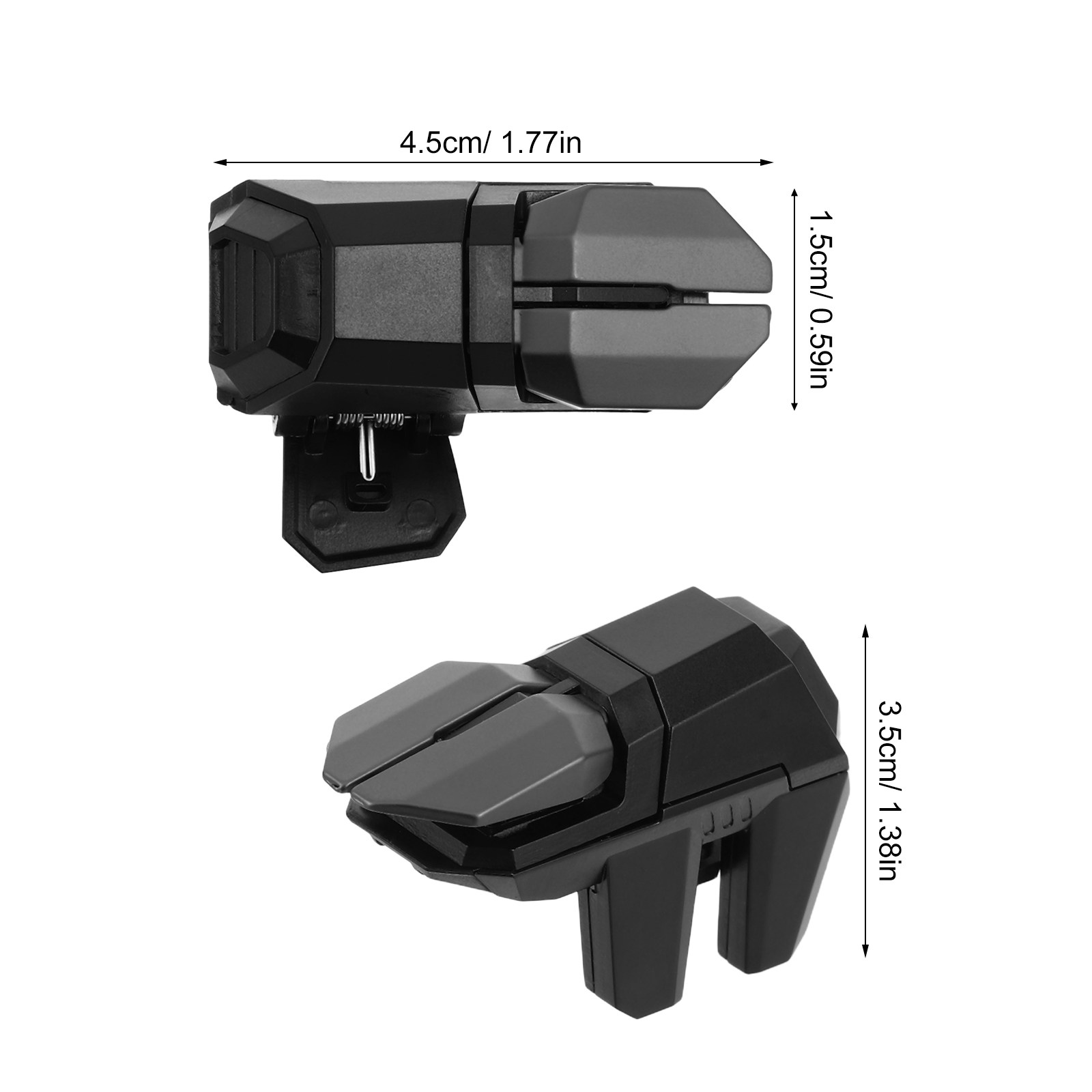 1 คู่ ตัวควบคุมเกมมือถือ ปุ่มย - Gaming Trigger Phone บทวิจารณ์และราคา