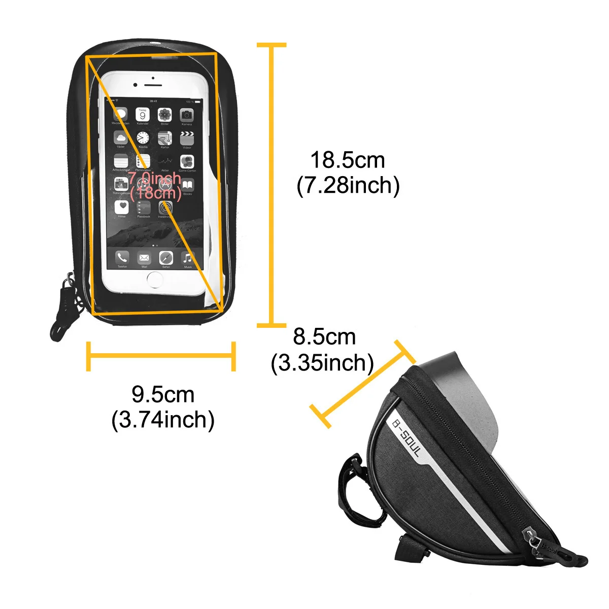 กระเป๋าใส่โทรศัพท์มือถือติดแฮน - Youtube Phone Accessories บทวิจารณ์และราคา