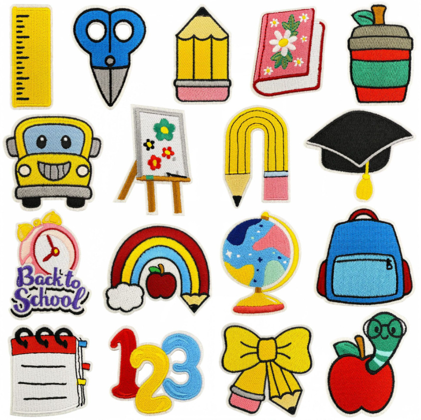 แพทช์ปักลายดินสอสี 10 ชิ้น สำห - Phone Accessories Pictures บทวิจารณ์และราคา