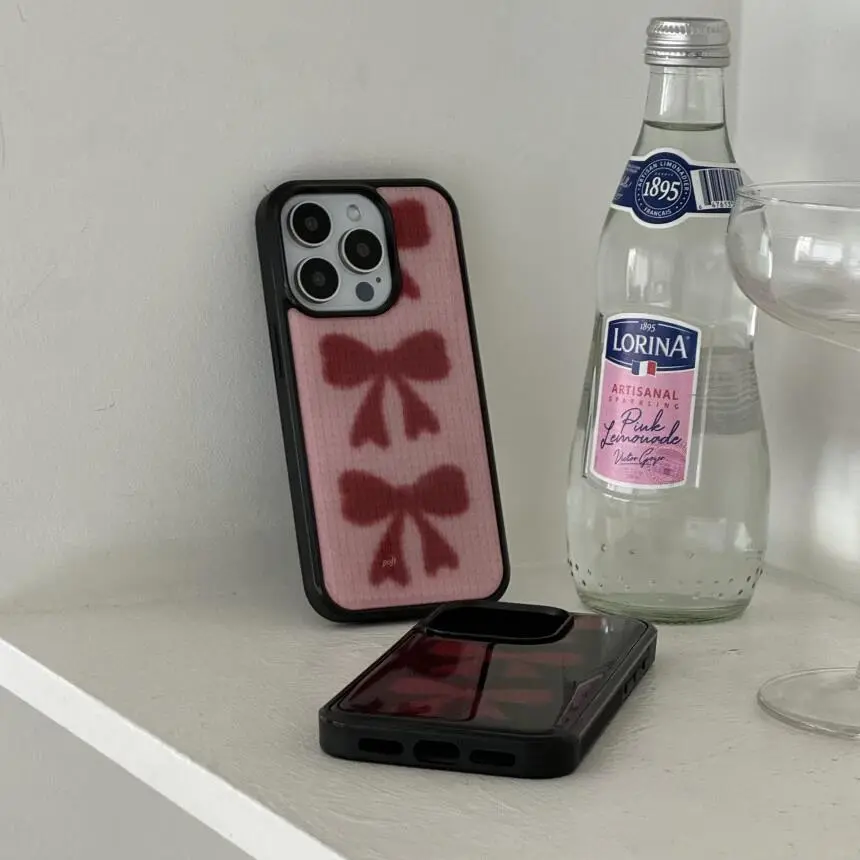 เคสโทรศัพท์ลายโบว์สีแดงน่ารักแ - Phone Accessories Red บทวิจารณ์และราคา