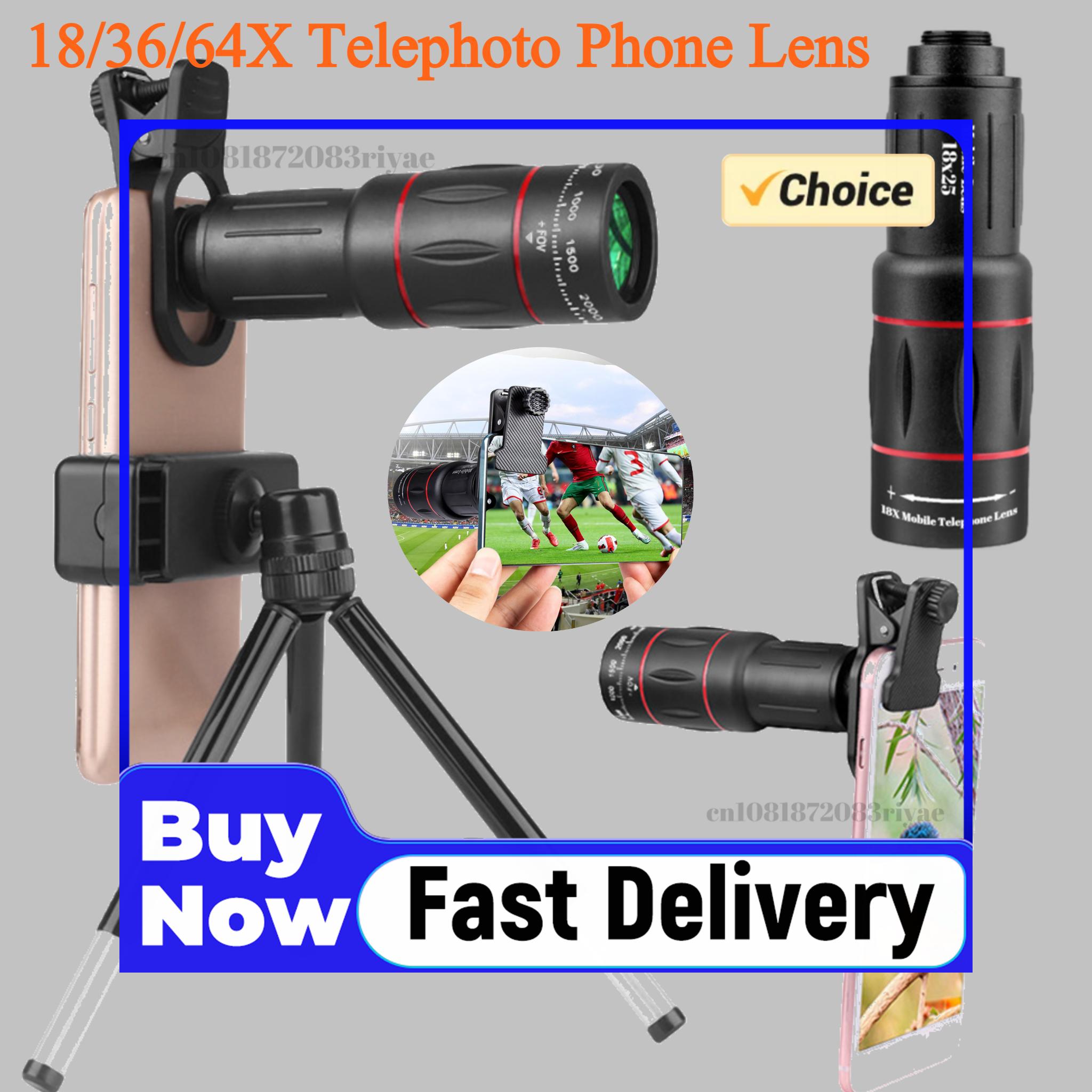 เลนส์โทรศัพท์เทเลโฟโต้ 18/36/6 - Lens Camera Clip บทวิจารณ์และราคา