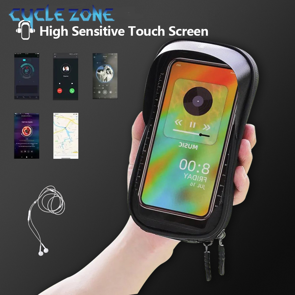 กระเป๋าโทรศัพท์จักรยานจักรยานด - Youtube Phone Accessories บทวิจารณ์และราคา