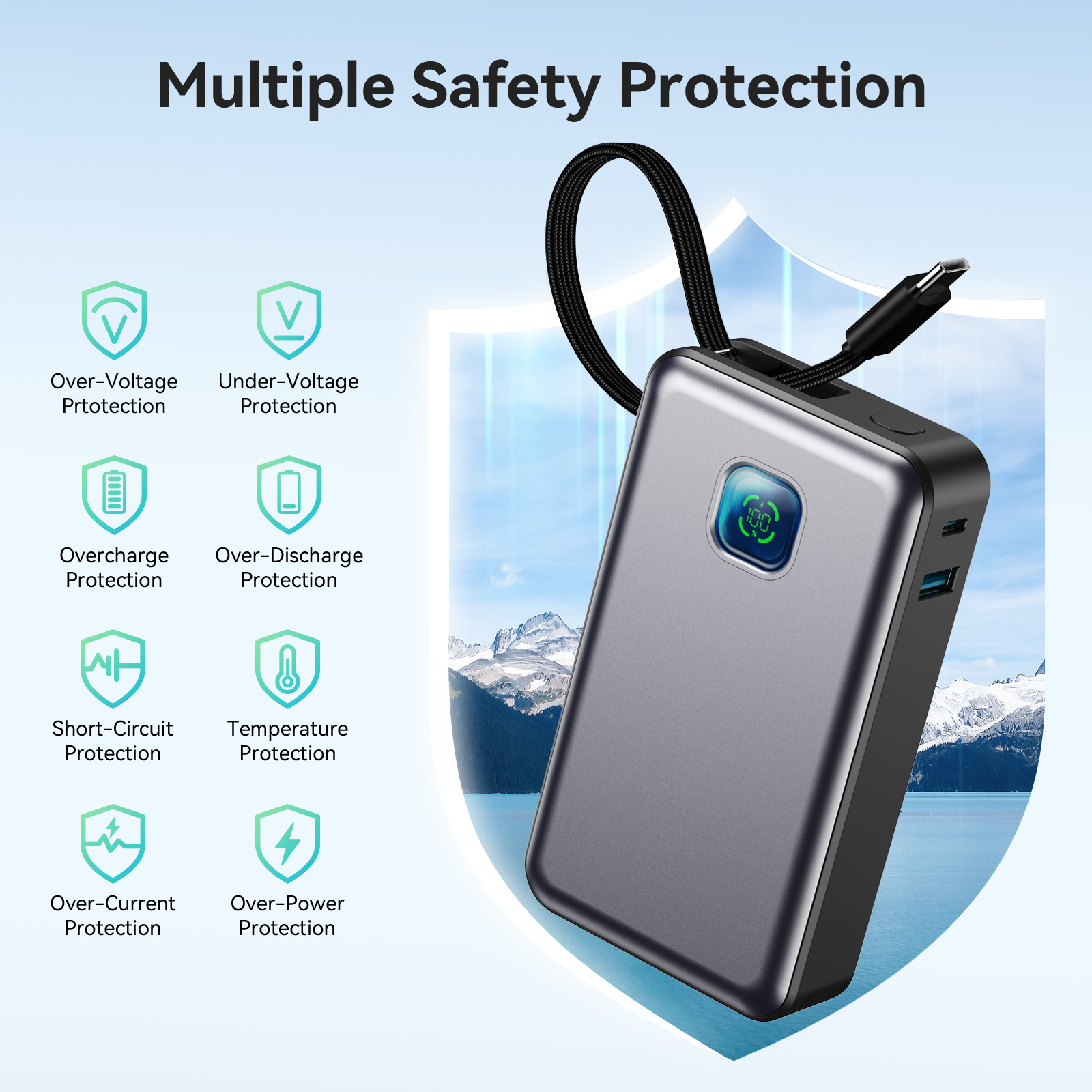 JIVAL 20000mAh PD45W พาวเวอร์แ - Portable Charger 20000Mah บทวิจารณ์และราคา