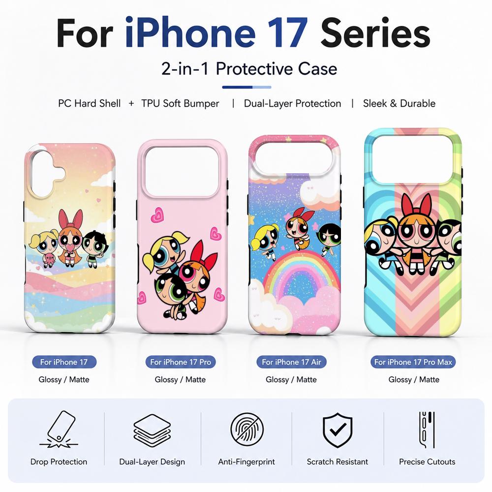 เคสโทรศัพท์ลายอนิเมะ P-Powerpu - Phone Accessories For Girls บทวิจารณ์และราคา