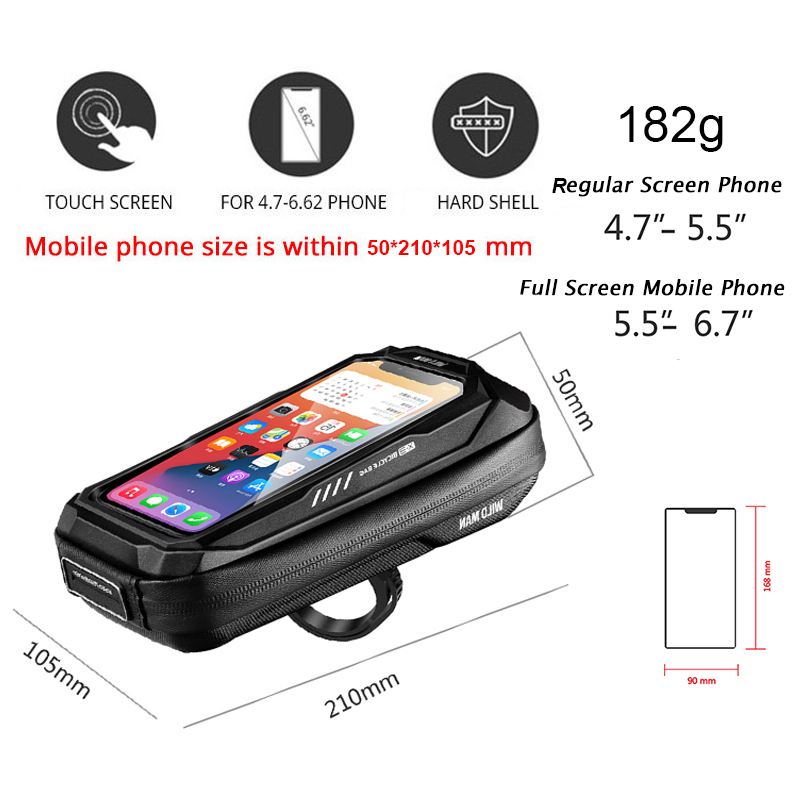 WILD MAN กันฝนจักรยานด้านหน้าด - Youtube Phone Accessories บทวิจารณ์และราคา