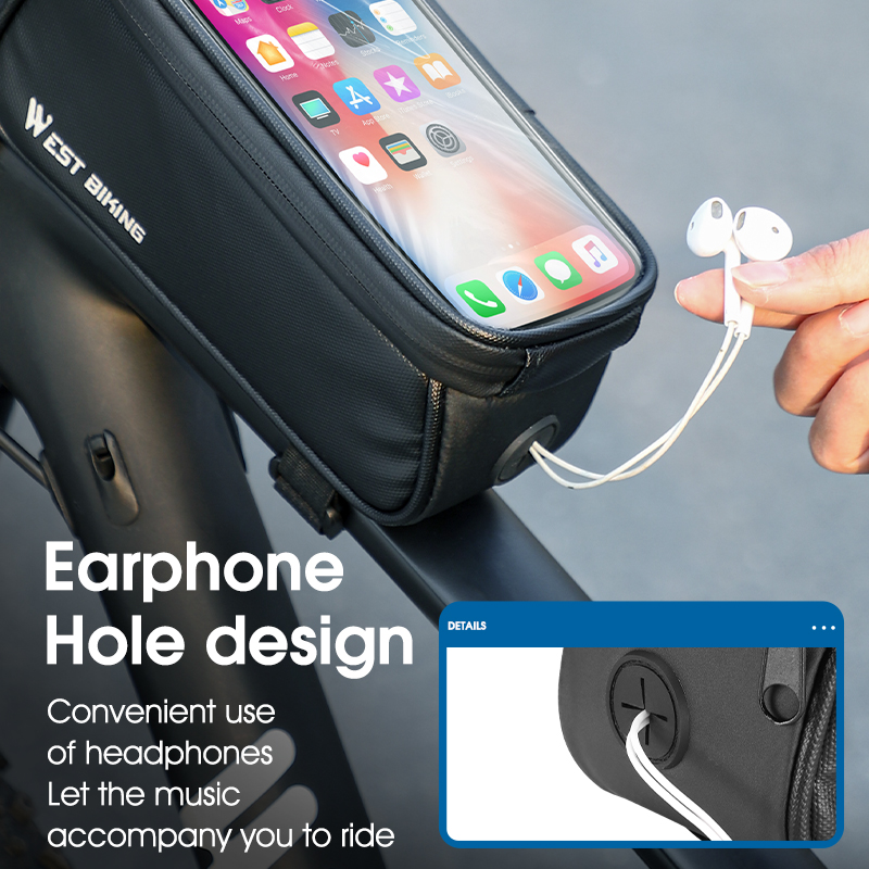 กระเป๋าติดจักรยาน WEST BIKING  - Youtube Phone Accessories บทวิจารณ์และราคา