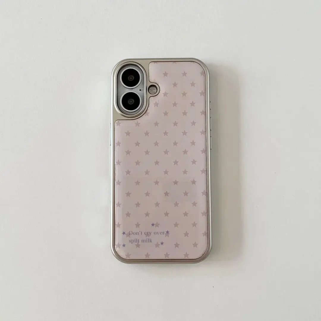 เคสโทรศัพท์แบบหยดกาวลายดาวสีชม - Phone Accessories For Girls บทวิจารณ์และราคา