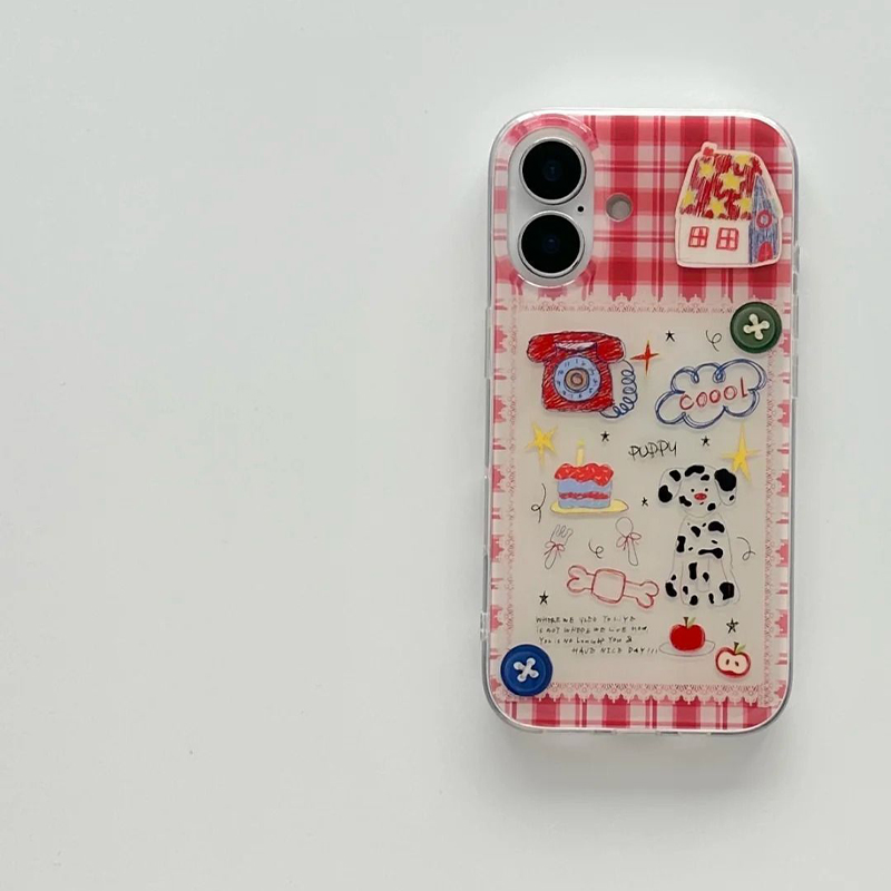 เคสโทรศัพท์ลายสุนัขจุดแดงสไตล์ - Phone Accessories Red บทวิจารณ์และราคา