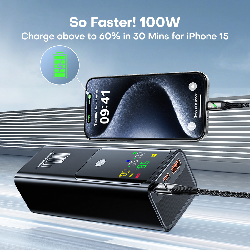 QOOVI PD 100W Power Bank 20000 - Portable Charger 20000Mah บทวิจารณ์และราคา