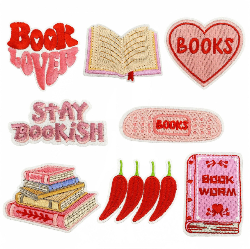 10 ชิ้นหนังสือเหล็กบนเย็บบนแพท - Phone Accessories Pictures บทวิจารณ์และราคา