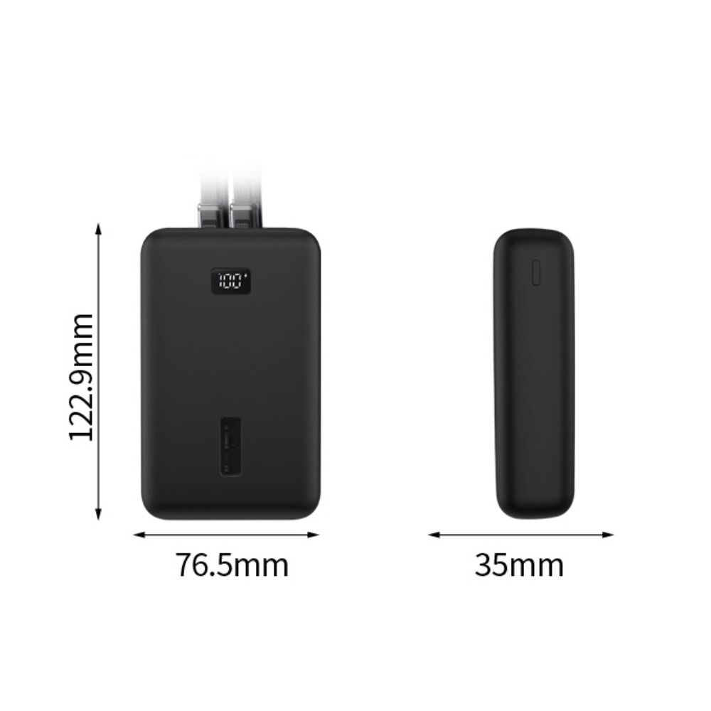 ซิลิโคนแบบพกพาเคสป้องกันการตก  - Portable Charger 20000Mah บทวิจารณ์และราคา