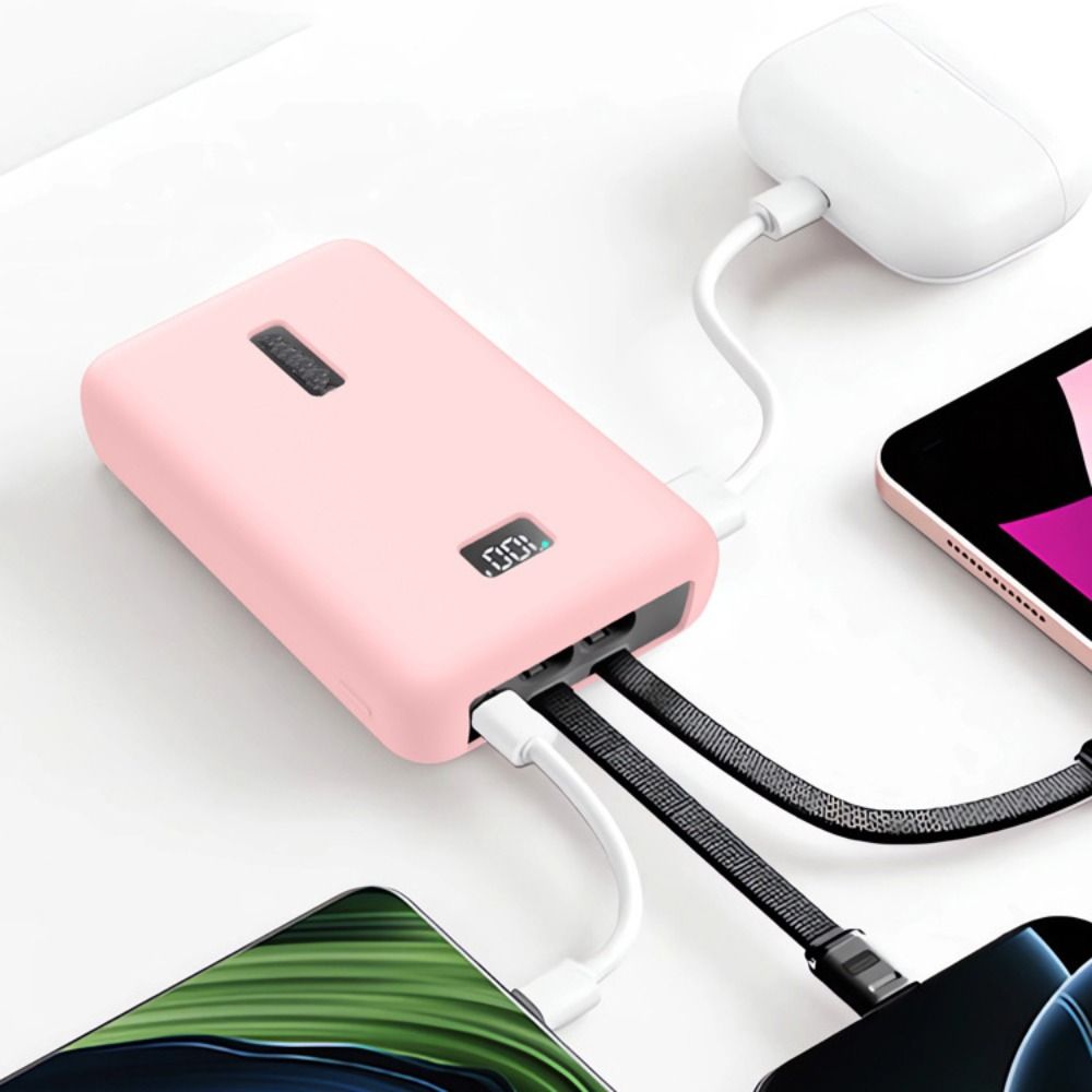ซิลิโคนแบบพกพาเคสป้องกันการตก  - Portable Charger 20000Mah บทวิจารณ์และราคา