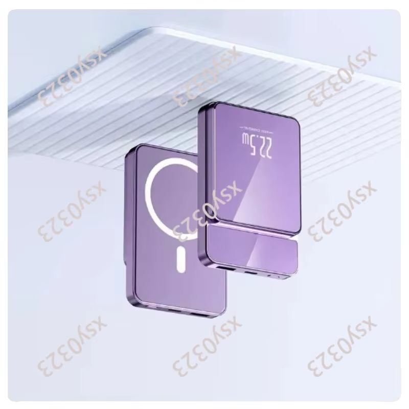 แบตเตอรี่สำรองแม่เหล็กแบบบางพิ - Portable Charger 20000Mah บทวิจารณ์และราคา