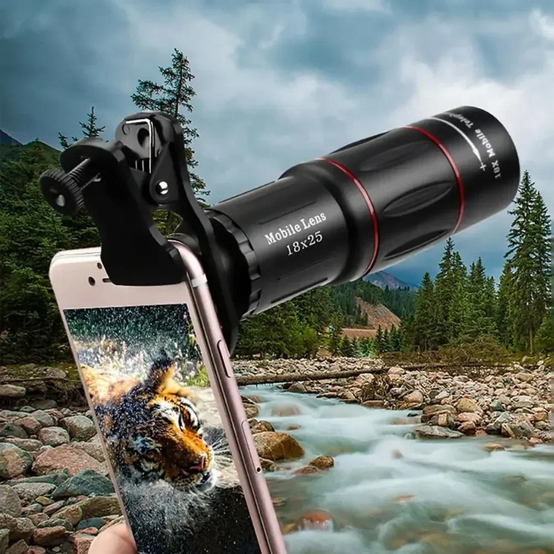 เลนส์เทเลโฟโต้แบบหนีบสำหรับโทร - Lens Camera Clip บทวิจารณ์และราคา