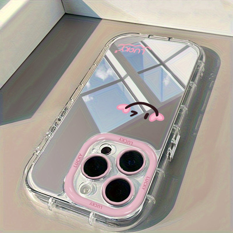 เคสโทรศัพท์แบบมินิมอล ลายกระจก - Phone Accessories For Girls บทวิจารณ์และราคา