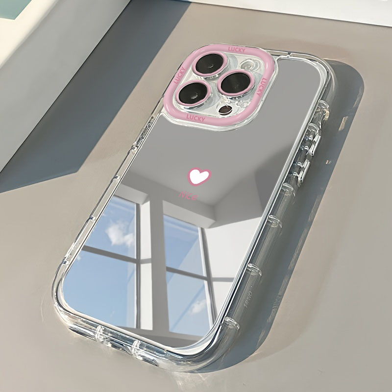 เคสโทรศัพท์แบบมินิมอล ลายกระจก - Phone Accessories For Girls บทวิจารณ์และราคา