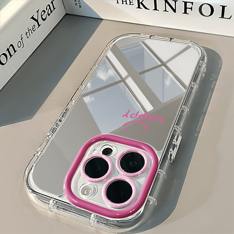 เคสโทรศัพท์แบบมินิมอล ลายกระจก - Phone Accessories For Girls บทวิจารณ์และราคา