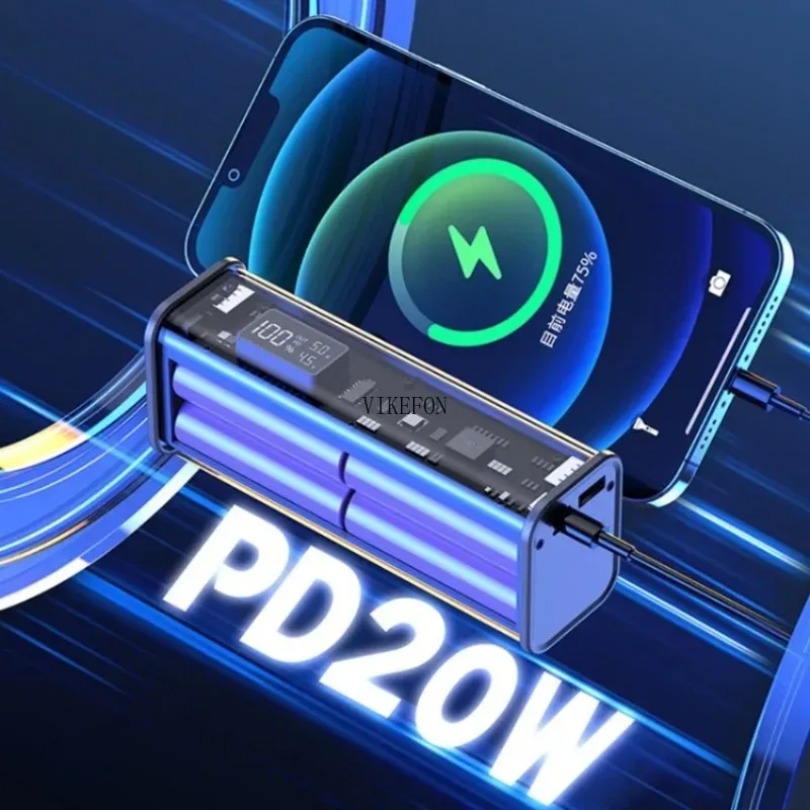22.5W DIY แบตเตอรี่ Charger Ca - Portable Charger 20000Mah บทวิจารณ์และราคา
